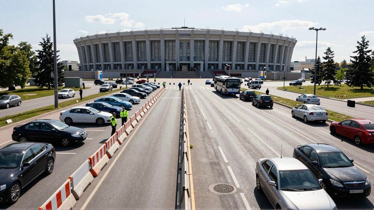 В Москве 24 мая планируют перекрытия из-за футбольного матча