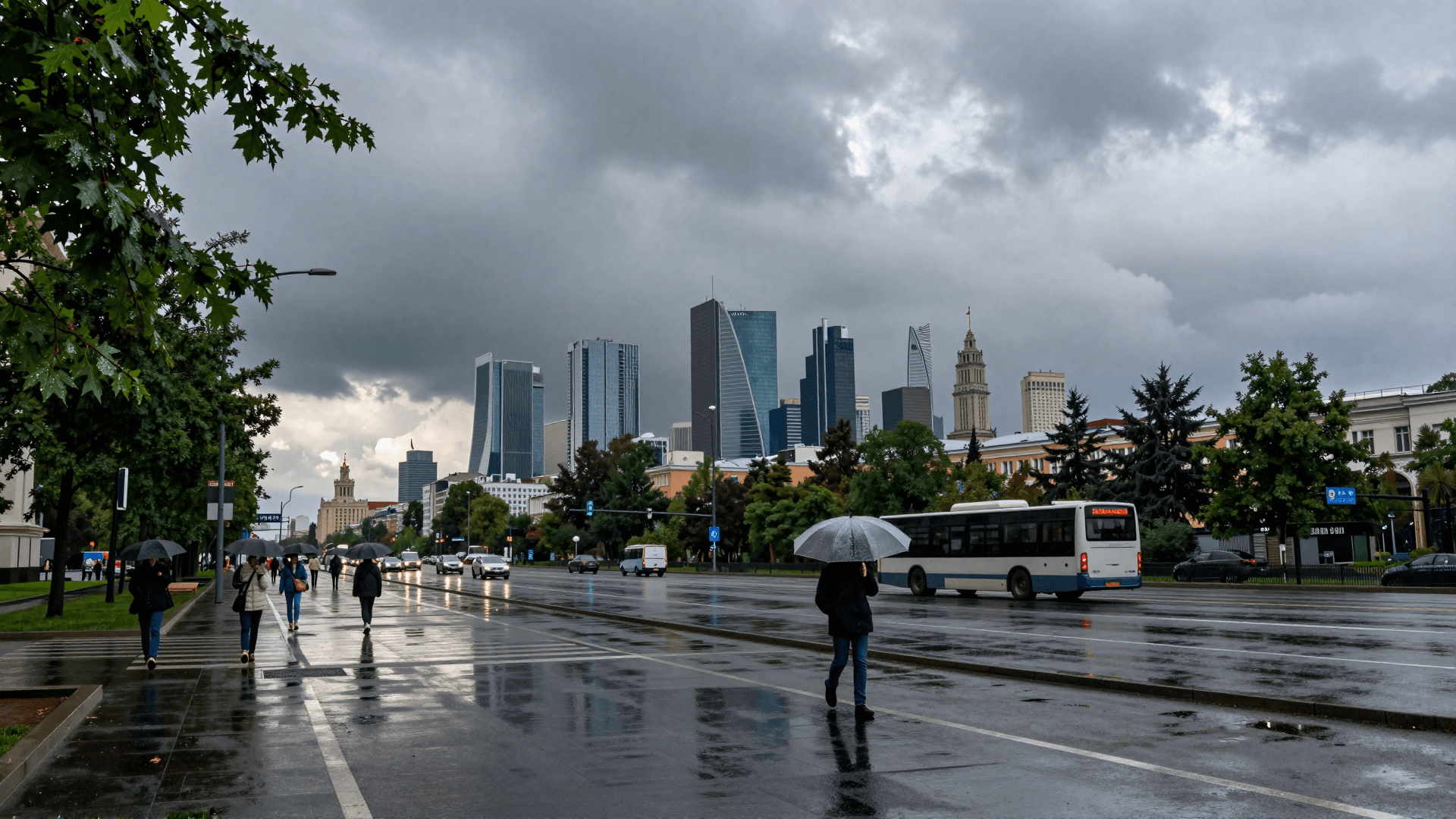 В Москве 6 июля ожидаются дожди и до +23 градусов